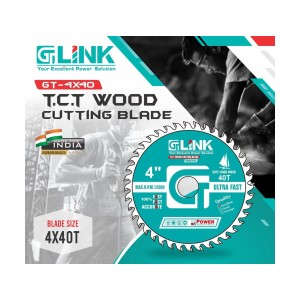GT LINK T.C.T. WOOD CUTTING BLADE (PROFESSIONAL QUALITY) 4" - GT-4X40