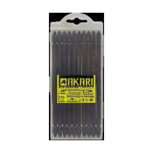 Akari SCREW DRIVER BITS 150MM (+/+) COPPER(10PCS SET) (20/60PCS)