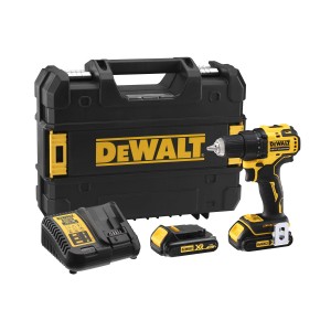 DEWALT DRILL DRIVER - 13MM - 18V-1.5AH - 26/65 NM - BRUSHLESS - ULTRA COMPACT DCD708S2T-QW