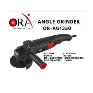ORA ANGLE GRINDER 4INCH/5INCH WITH VARIABLE SPEED OR-AG1350 1350W