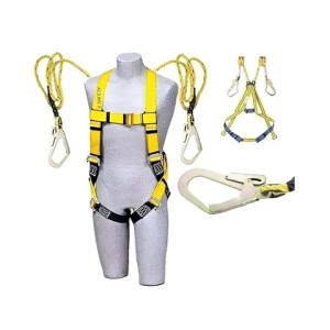 SAFETY HARNESS DOUBLE ROPS FULL BODY