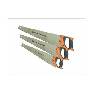 GOLDEN BULLET HANDSAW 495-18 INCH WITH ORANGE AND BLACK PLASTIC HANDLE