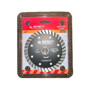 MAF PRO DIAMOND SAW BLADE TURBO 4" - MDDS1003 (200pcs)