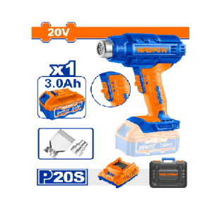 WADFOW CORDLESS HEAT GUN 20V 300-550°C - WKH1B012