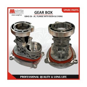 MATRIX GBH2-26 - AL. FLANGE WITH BUSH & O RING - GEARBOX