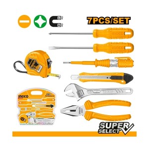 INGCO 7 PCS HAND TOOLS SET - HKTH10807