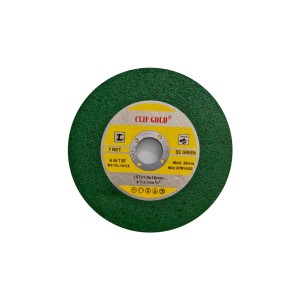CLIF ABRASIVES CUT OFF WHEEL (GREEN COLOUR) -GOLD 4INCHX1MM -1NET (800PCS)