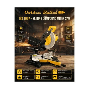 GOLDEN BULLET MITER SAW 10"/255MM 2600W - MS 1067