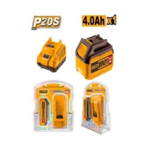 INGCO P20S LITHIUM-ION BATTERY AND CHARGER KIT FBCPK1214