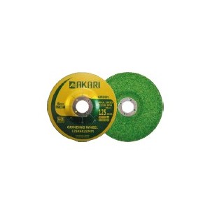 Akari DC WHEEL 125 X 6MM (5") GREEN (100PCS)