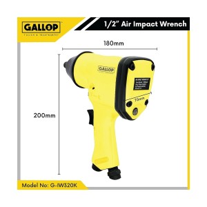 GALLOP AIR IMPACT WRENCH 340N.M. - G-IW320K