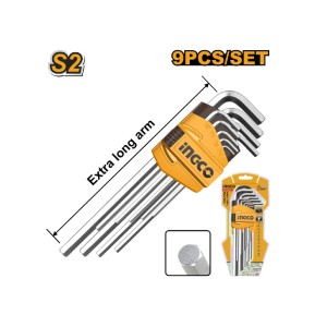 INGCO 9PCS HEX KEY - HHK11092