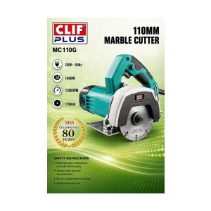 CLIF PLUS 1400W MARBLE CUTTER 4'' - MC110G