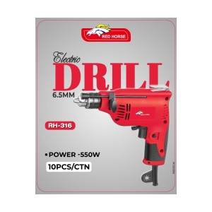 RED HORSE ELECTRIC DRILL 6.5A - RH - 316