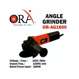 ORA ANGLE GRINDER 1600W - OR-AG1600