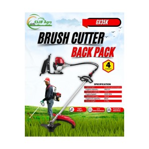 CLIF AGRO BRUSH CUTTER - 4 STROKE BACK PACK GX35K (2PCS)
