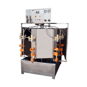 ADVANCE SODA/SOFT DRINK FILLER – SEMI AUTOMATIC ROTARY – WITH 4 HEADS (DIRECT FILLER) FOR GLASS BOTTLES - SAAWM – R – 4