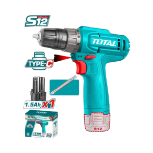 TOTAL CORDLESS DRILL 12V - TDLI12456
