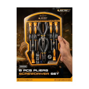MAF PRO 8 PCS PLIERS SCREWDRIVER SET - 604108