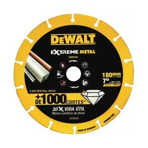 DEWALT EXTREME METAL DIAMON CUT-OFF WHEEL - 180 X 1.5 X 22.3 DW8570-IN