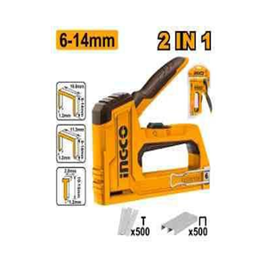 INGCO 2 IN 1 STAPLE GUN - HSG1406