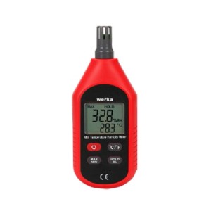 WERKA MINI TEMPERATURE HUMIDITY METER 0-99% RH - 525-011