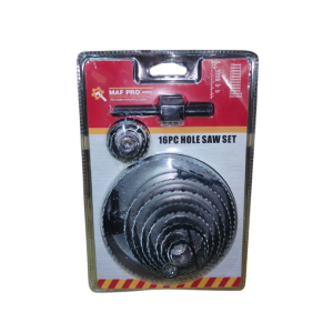 MAF PRO 16pc Holesaw Set