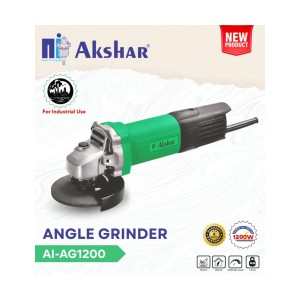 AKSHAR ANGLE GRINDER 1200W - AI-AG1200 (6 MONTH WARRANTY)