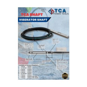 TCA VIBRATOR SHAFT 1MTR X35MM