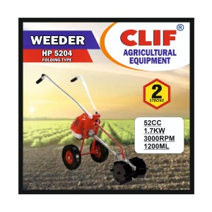 CLIF HAND PUSH WEEDING STAND FOLDING TYPE WITH WEEDING WHEEL HP 5204