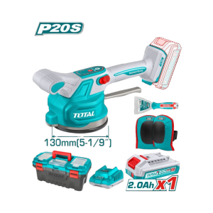 TOTAL CORDLESS TILE VIBRATION MACHINE 20V - TTVLI20O18