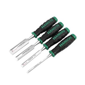 Hanbon 4Pcs Wood Chisel Set 4Pcs(6Mm,12 Mm, 19Mm,25Mm) (24Pcs) - 132201