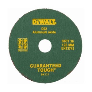 DEWALT G 80 - 100 X 16 - FIBRE DISC - ALO D35-IN