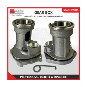 MATRIX GBH2-20 - AL. FLANGE WITH BUSH & O RING - GEARBOX