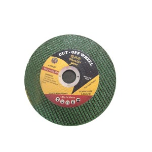 JON BHANDARI CUT OFF WHEEL 4" (BROWN & GREEN) POWER