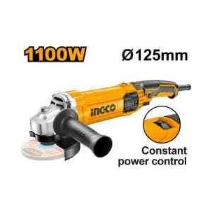INGCO ANGLE GRINDER 1100W 125MM [6PC] - AG1100385