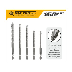 MAF PRO MULTI DRILL BIT CROSS TIP 8MM