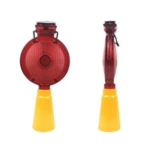 SAFETY CONE SOLAR LIGHT (LS-152)