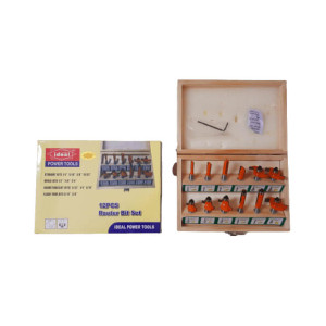 Ideal Router Bits Id Pro Rb Set 12pcs
