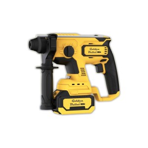 GOLDEN BULLET 20V CORDLESS ROTARY HAMMER 22MM BRUSHLESS MOTOR DCH 1500 CHARGE - CRH 2222