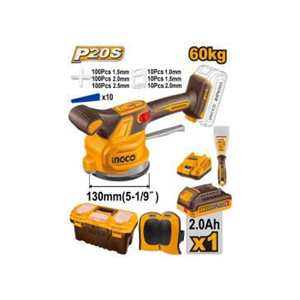 INGCO CORDLESS TILE VIBRATION MACHINE 20V - CTVLI20018