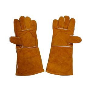 MAF LEATHER HAND GLOVES (ORANGE)