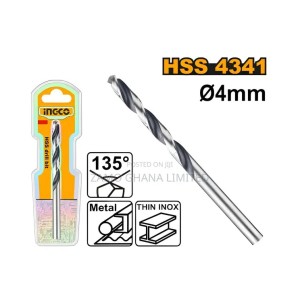 INGCO 4341 HSS DRILL BIT 4MM - DBT1200404