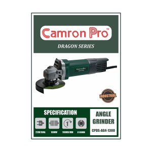 Camron Pro Dragon Series 4 Inch Angle Grinder 1300W 100mm Cpdsag41300