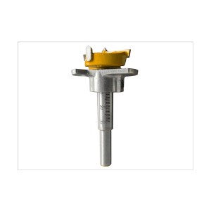 SILVER BULLET HINGE BORING BIT AUTO STOP- TCT (YELLOW TIP). 35MM - HAS 035
