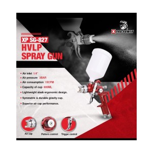 Xtra Power 600Ml Paint Spray Gun Xpsg827