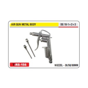 AKARI AIR GUN METAL BODY 30/50/80MM - DG 10-1+2+3