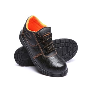 ALKO PLUS SYNTHETIC LEATHER HI ANKLE SAFETY SHOE WITH STEEL TOE SIZES: 9 -APS-T7 (ISI CERTIFIED)