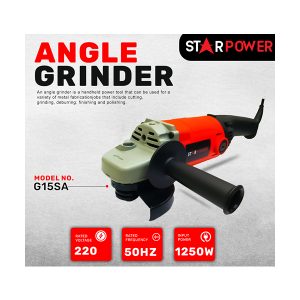 Starpower 5 Inch 1250W Angle Grinder 125Mm G15Sa