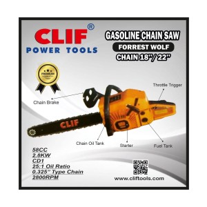 FOREST WOLF CHAIN SAW 22INCH